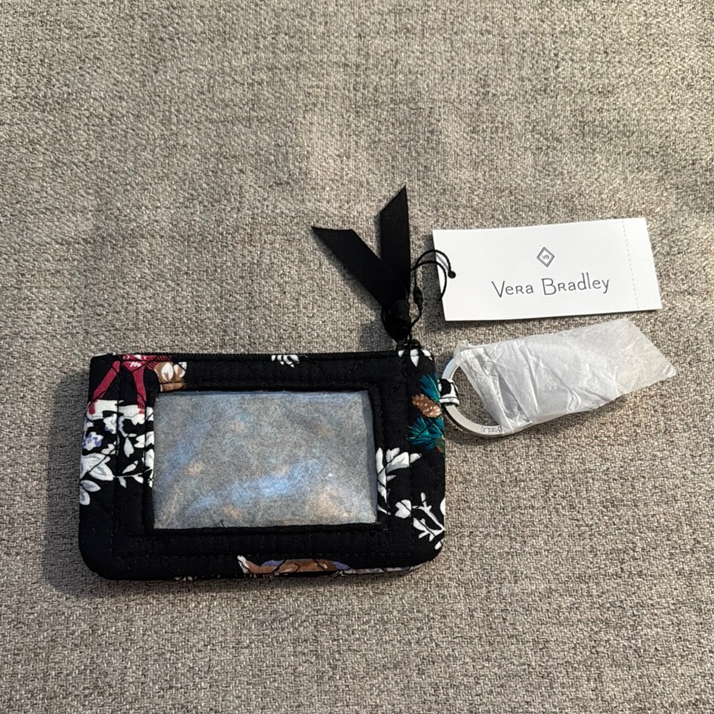 Vera Bradley Merry Mischief Zip ID Case